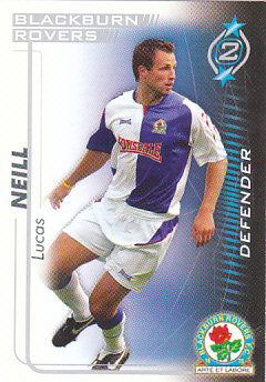 Lucas Neill Blackburn Rovers 2005/06 Shoot Out #56